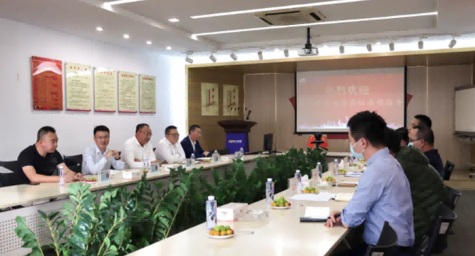 东莞市工信局与镇经发局领导莅临亚洲必赢电缆参观指导